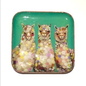 Studio Oh!  El Alpaca Llama Jewelry Trinket Tray